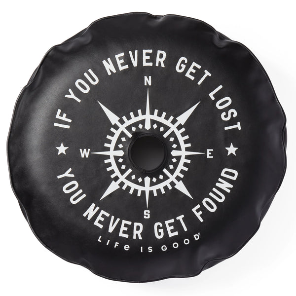 life is good Adult Unisex Lost and Found Rearview Camera Tire Cover