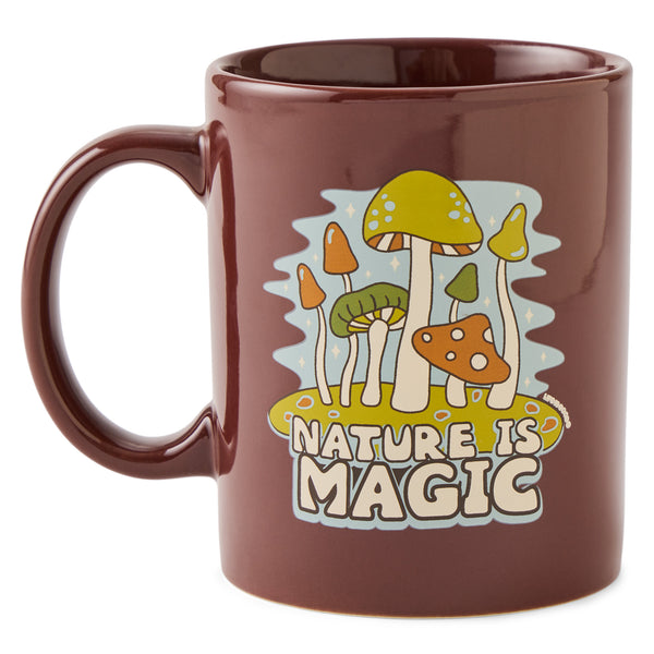 life is good Adult Unisex Nature is Magic Mushrooms Jake's Mug