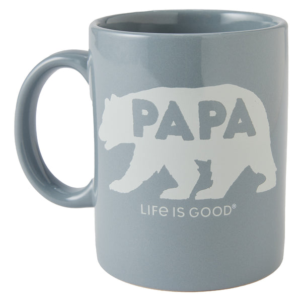 life is good Adult Unisex Papa Bear Silhouette Jake's Mug
