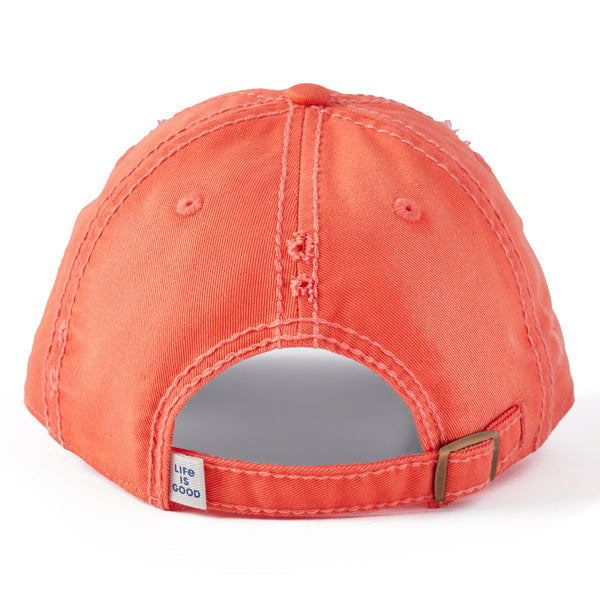 Life Is Good Adult Unisex Peace Daisies Sunwashed Chill Cap