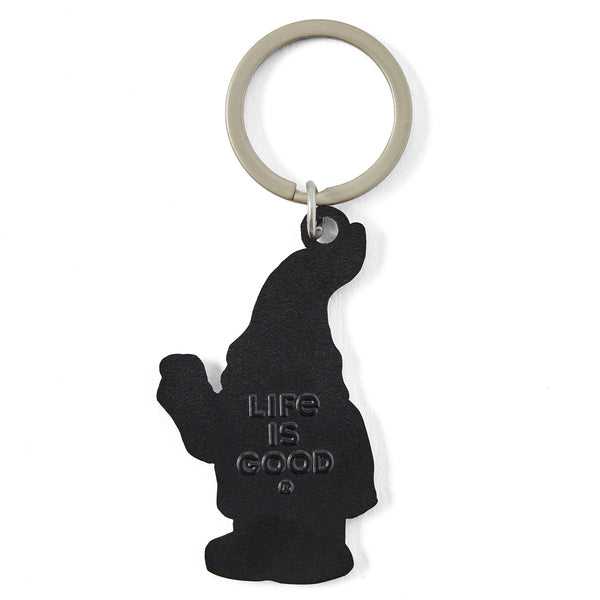 Life Is Good Adult Unisex Peace Gnome Kind Keychain
