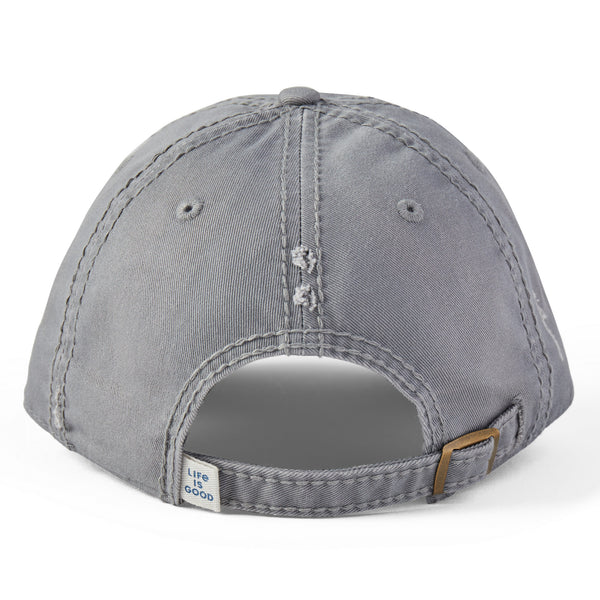 Life Is Good Adult Unisex Peace Love Music Sunwashed Chill Cap