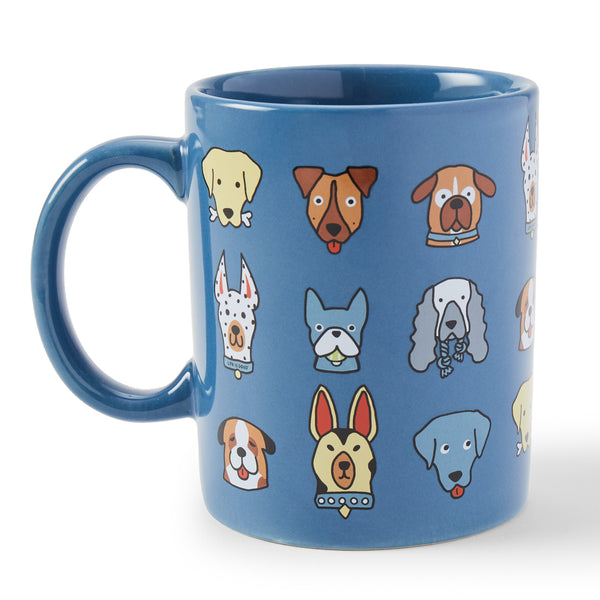 life is good Adult Unisex Plenty of Pups Jake's Mug