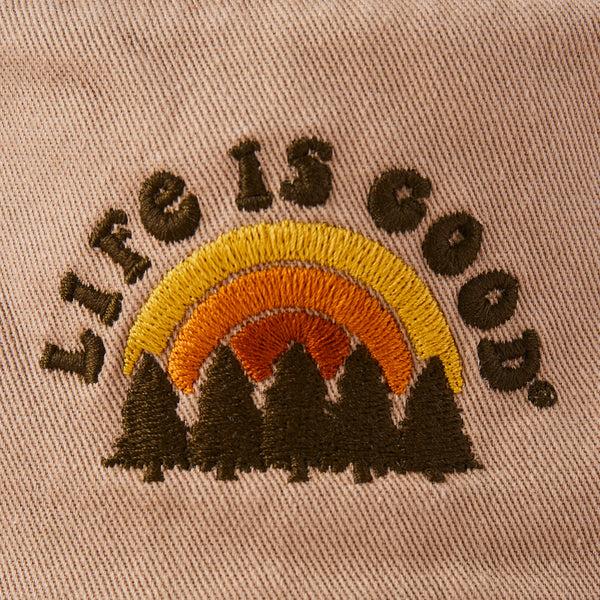 Life Is Good Adult Unisex Rainbow Forest Bucket Hat