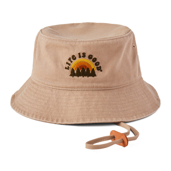 life is good Adult Unisex Rainbow Forest Bucket Hat