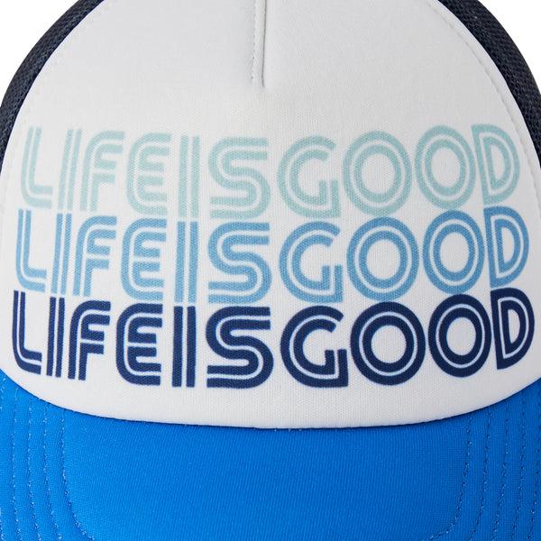 Life Is Good Adult Unisex Retro LIG Stack Trucker Hat