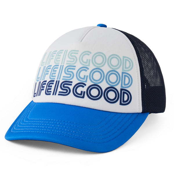 Life Is Good Adult Unisex Retro LIG Stack Trucker Hat