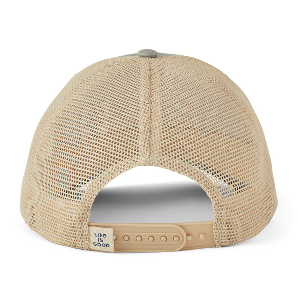 Life Is Good Adult Unisex Retro Mountain Range Trucker