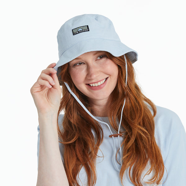 Life Is Good Adult Unisex Retro Sunburst Bucket Hat