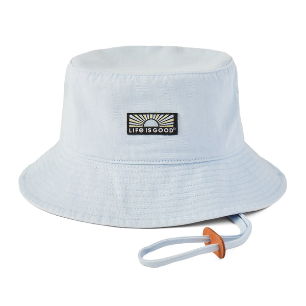 life is good Adult Unisex Retro Sunburst Bucket Hat
