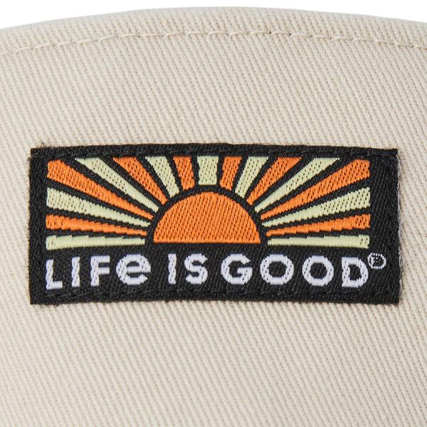 Life Is Good Adult Unisex Retro Sunburst Chill Cap Visor
