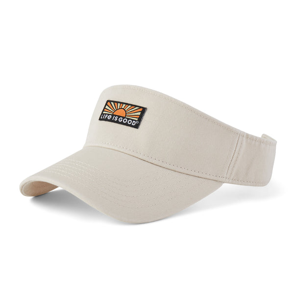 life is good Adult Unisex Retro Sunburst Chill Cap Visor