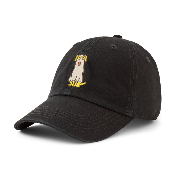 life is good Adult Unisex Silly Ghost Pup Chill Cap