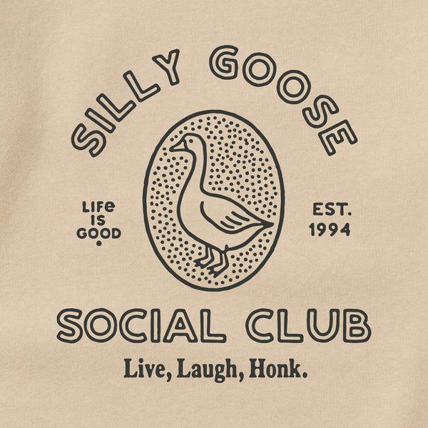 Life Is Good Adult Unisex Silly Goose Social Club Every Wear Crew Sweatshirt