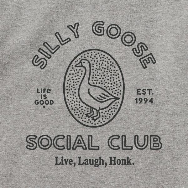 Life Is Good Adult Unisex Silly Goose Social Club Every Wear Hoodie Sweatshirt