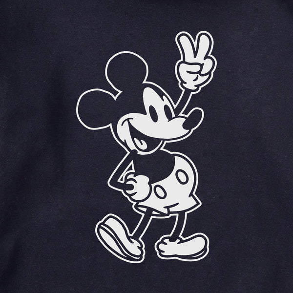 Life Is Good Adult Unisex Steamboat Willie Peace Mini Every Wear Crew Sweatshirt