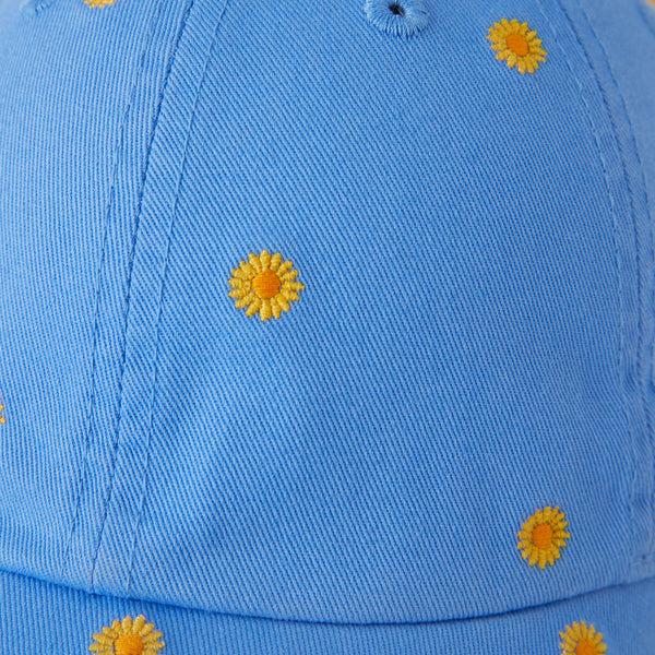 Life Is Good Adult Unisex Sunflower Pattern Chill Cap