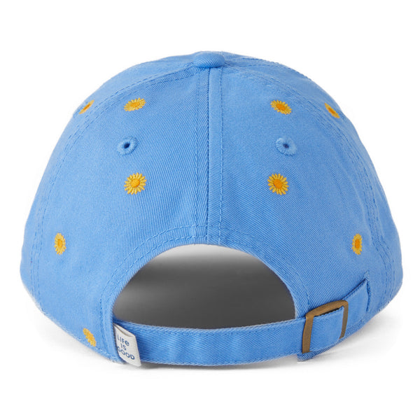 Life Is Good Adult Unisex Sunflower Pattern Chill Cap