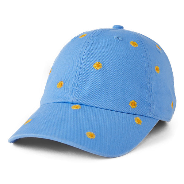 life is good Adult Unisex Sunflower Pattern Chill Cap