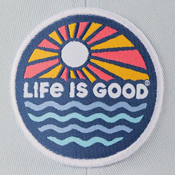 Life Is Good Adult Unisex Sunset Waves Patch Chill Cap