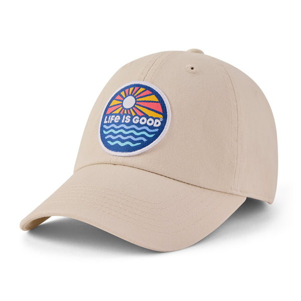 Life Is Good Adult Unisex Sunset Waves Patch Chill Cap