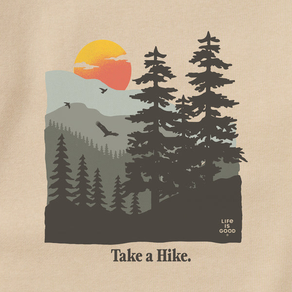 Life Is Good Adult Unisex Take A Hike Mountains Every Wear Crew Sweatshirt