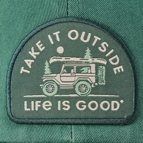 Life Is Good Adult Unisex Take It Outside Patch Chill Cap