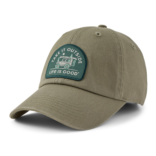 Life Is Good Adult Unisex Take It Outside Patch Chill Cap