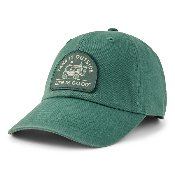 life is good Adult Unisex Take it Outside Patch Chill Cap