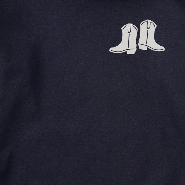 Life Is Good Adult Unisex These Boots Are Made For Walkin Dog Every Wear Hoodie Sweatshirt