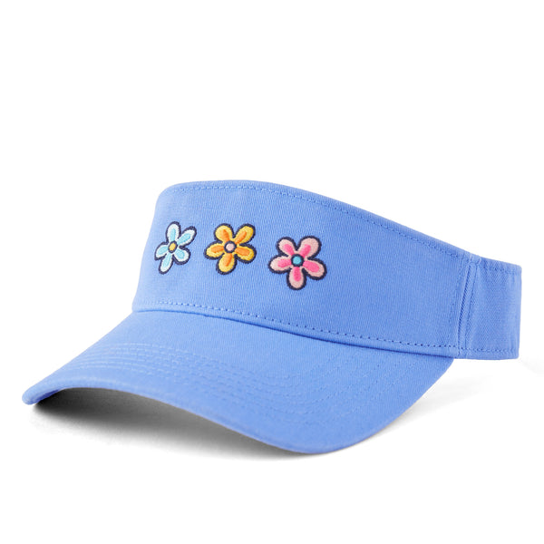 life is good Adult Unisex Three Daisies Chill Cap Visor