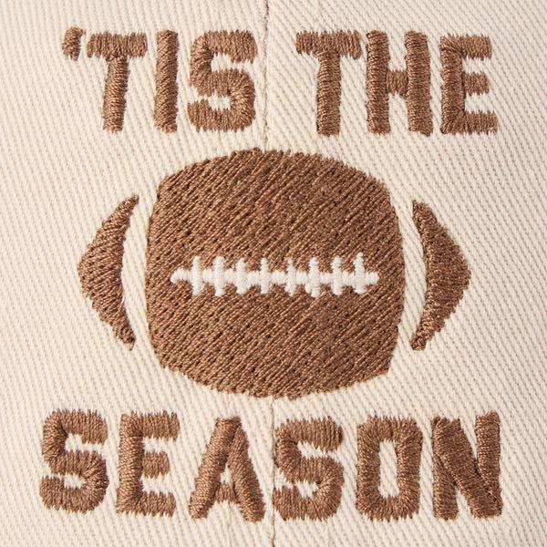 Life Is Good Adult Unisex Tis The Season Football Stack Chill Cap