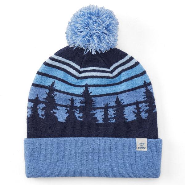 life is good Adult Unisex Tree Striped Sky So Chill Beanie