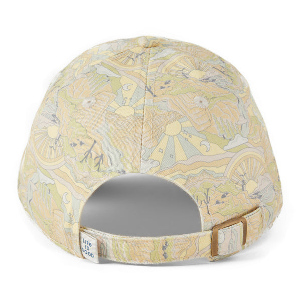 Life Is Good Adult Unisex Trippy Landscape Pattern Chill Cap
