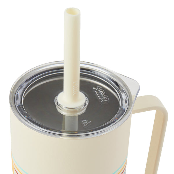 Life Is Good Adult Unisex Wave Stripe 32 Oz. Cup And Straw