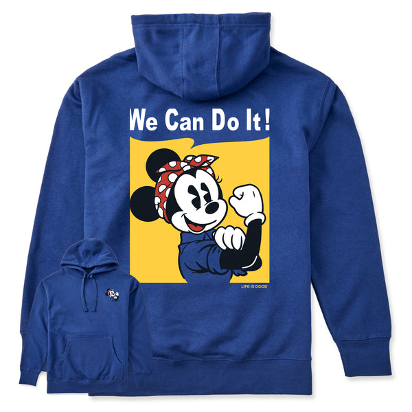 life is good Adult Unisex We Can Do It Mouse Every Wear Hoodie Sweatshirt