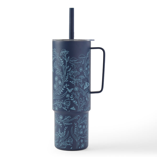 life is good Adult Unisex Wildflower Meadow 32 oz. Cup and Straw