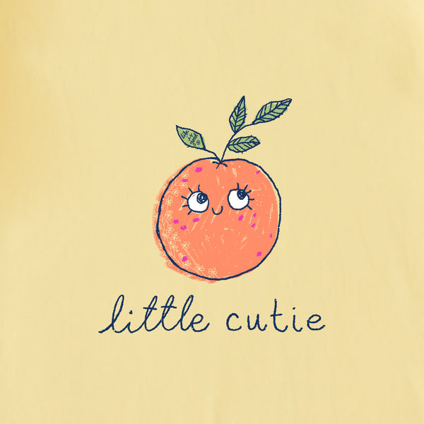 Life Is Good Baby Little Cutie Long Sleeve Crusher Baby Bodysuit