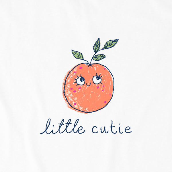 Life Is Good Baby Little Cutie Short Sleeve Crusher Baby Bodysuit
