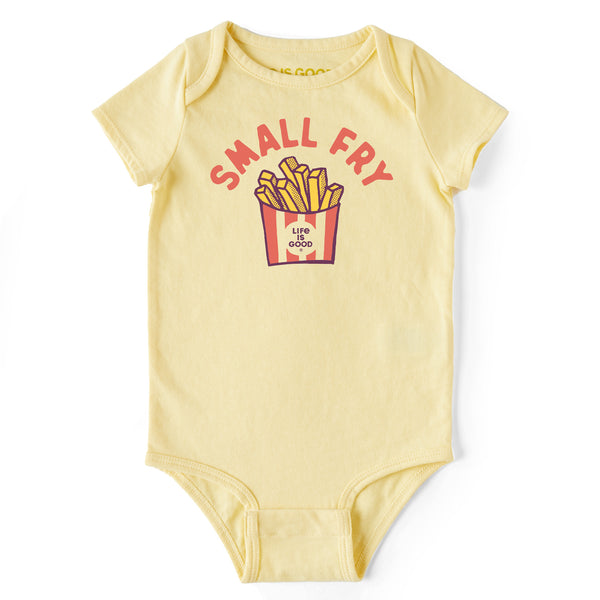 life is good Baby Small Fry Short Sleeve Crusher Baby Bodysuit