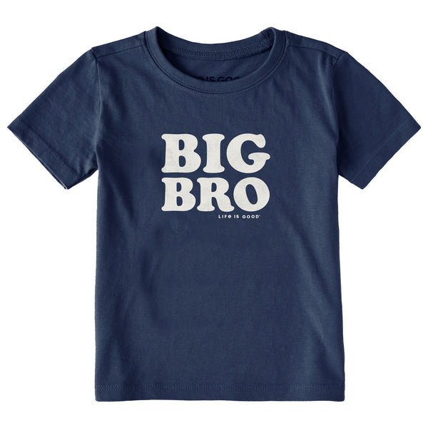 life is good Big Bro Short Sleeve Toddler Crusher Tee