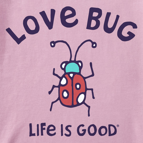 Life Is Good Buggy Love Bug Short Sleeve Toddler Crusher Tee