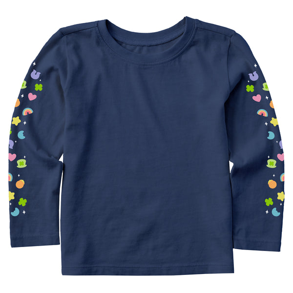 Life Is Good Charmed Icons Long Sleeve Toddler Crusher Tee