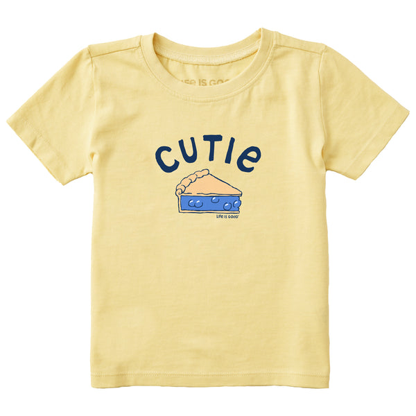 Life Is Good Cutie Pie Short Sleeve Toddler Crusher Tee