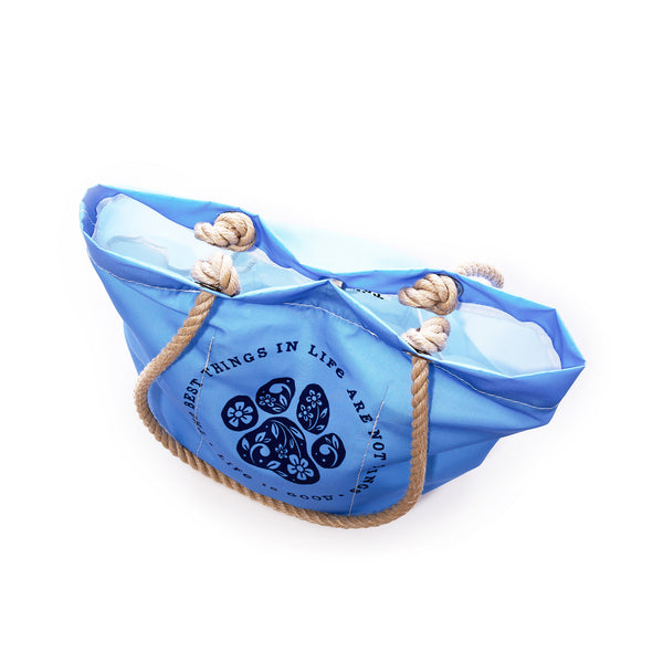 Life Is Good Floral Paw Print Sea Bags Essential Hand Bag