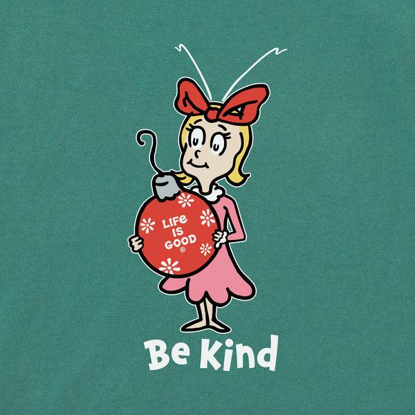 Life Is Good Infant Cindy-Lou Be Kind Short Sleeve Crusher Baby Bodysuit