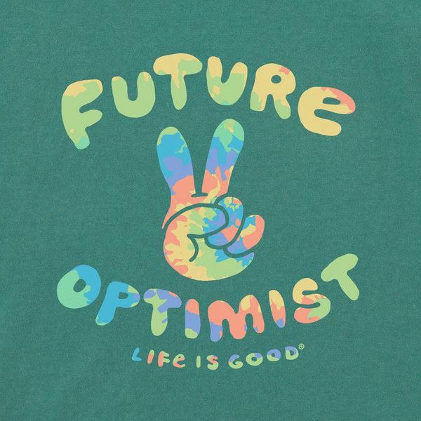 Life Is Good Infant Future Optimist Short Sleeve Crusher Baby Bodysuit