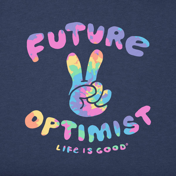 Life Is Good Infant Future Optimist Short Sleeve Crusher Baby Bodysuit