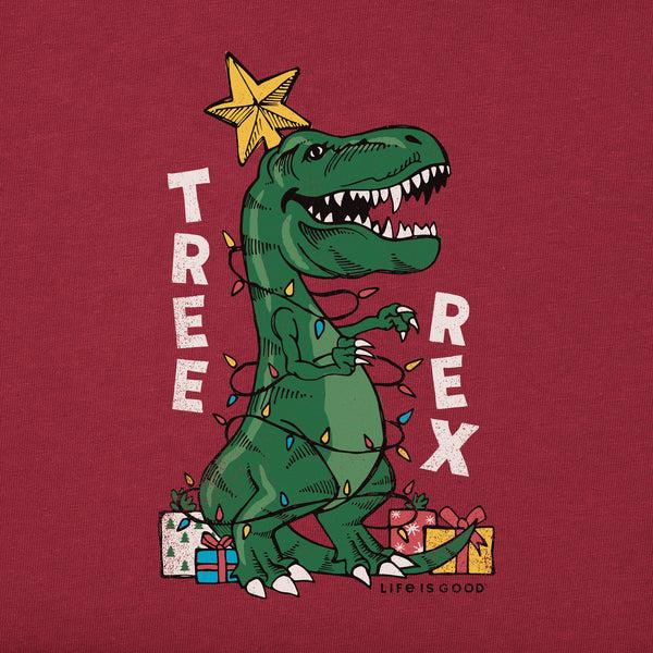 Life Is Good Infant Tree Rex Long Sleeve Crusher Baby Bodysuit