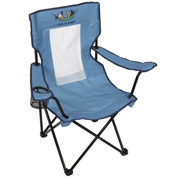 life is good Jake u0026 Rocket Hammock Adult Mesh Back Quad Chair